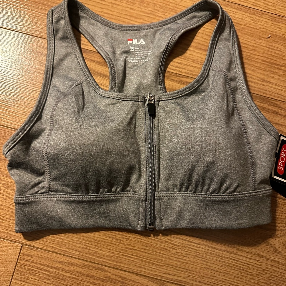 Fila Gray Women's Sports Bra